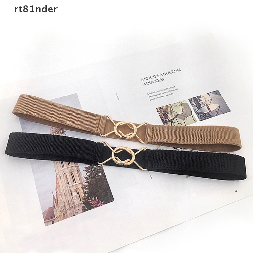 Thắt Lưng Bản Nhỏ Co Giãn Thời Trang Cho Nữ