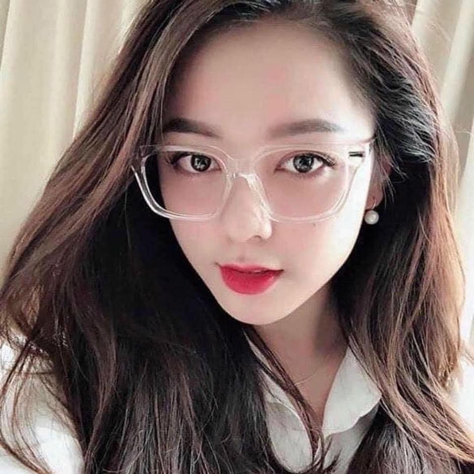 Gọng kính mắt vuông nam nữ TAMANHEYEWEAR càng kim loại ( nhận cắt mắt cận loạn theo yêu cầu )
