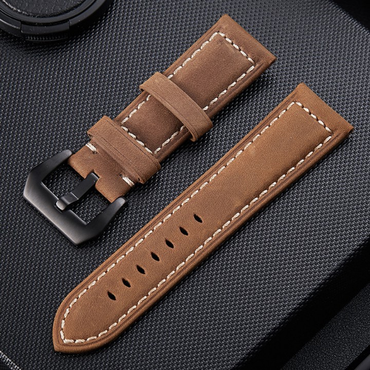 [ SAM Leather ] Dây Đồng Hồ Da Bò Size 26/24/22/20mm - Dây Đeo Đồng Hồ SAM003NW - Dây Da Bò Có Nhiều Màu Sắc Lựa Chọn