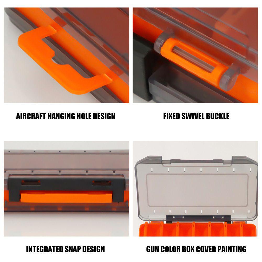 Hộp Gỗ Vuông Đựng Móc Câu Cá Có Thể Điều Chỉnh