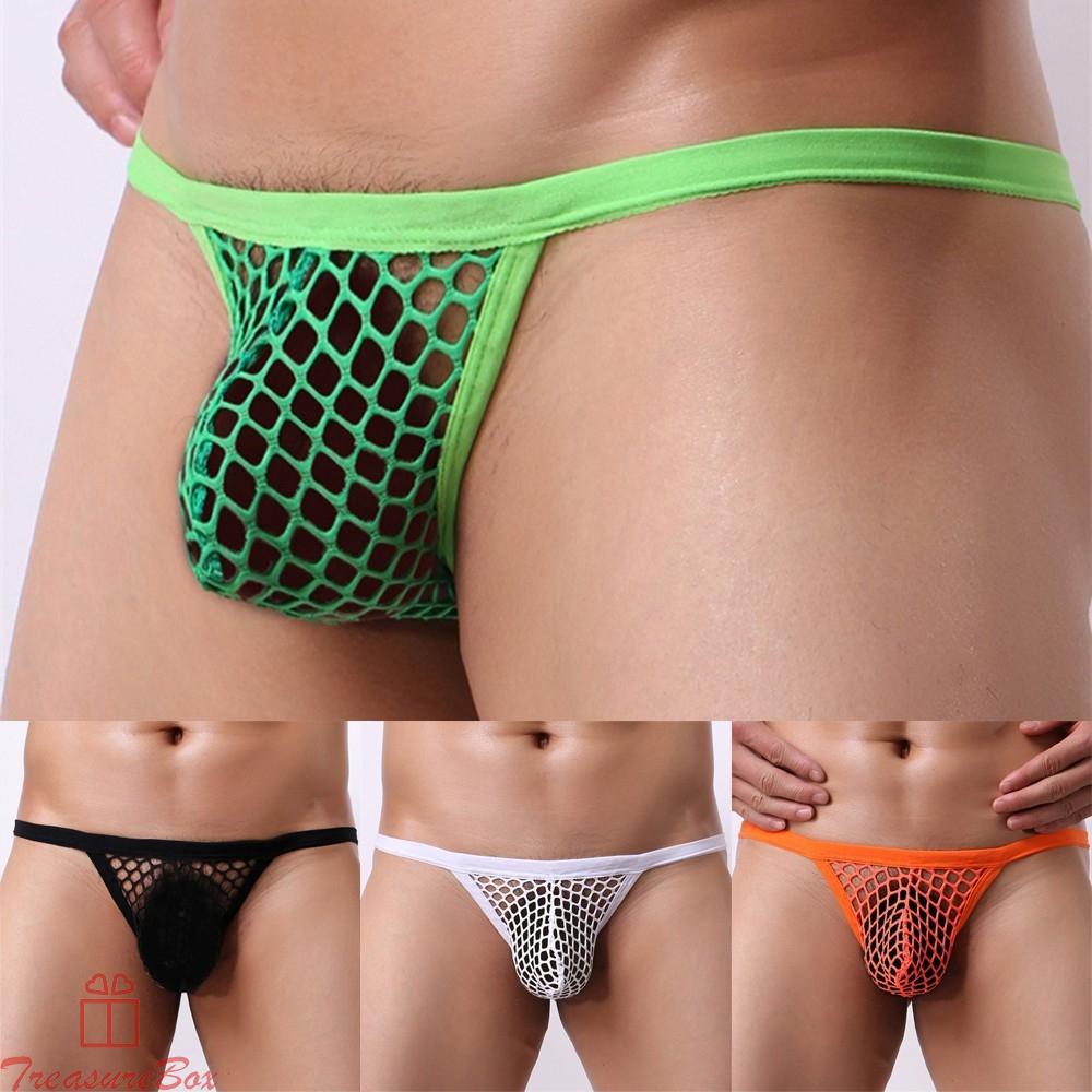 Underwear Underpant G-String Lingerie Undies Low Men Cheeky Thongs G Mens
