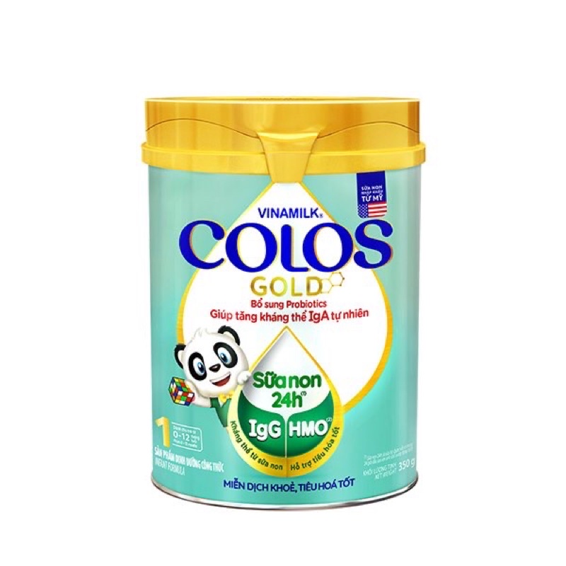 Sữa bột Vinamilk Colos Gold 1 350g (bé 0-12 tháng)