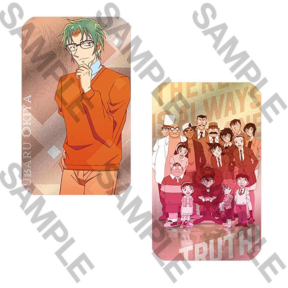 Ảnh card bo góc in hình THÁM TỬ LỪNG DANH CONAN Detective Conan ver BĂNG ĐẢNG thẻ bo viền 5*8cm anime chibi 1 tấm