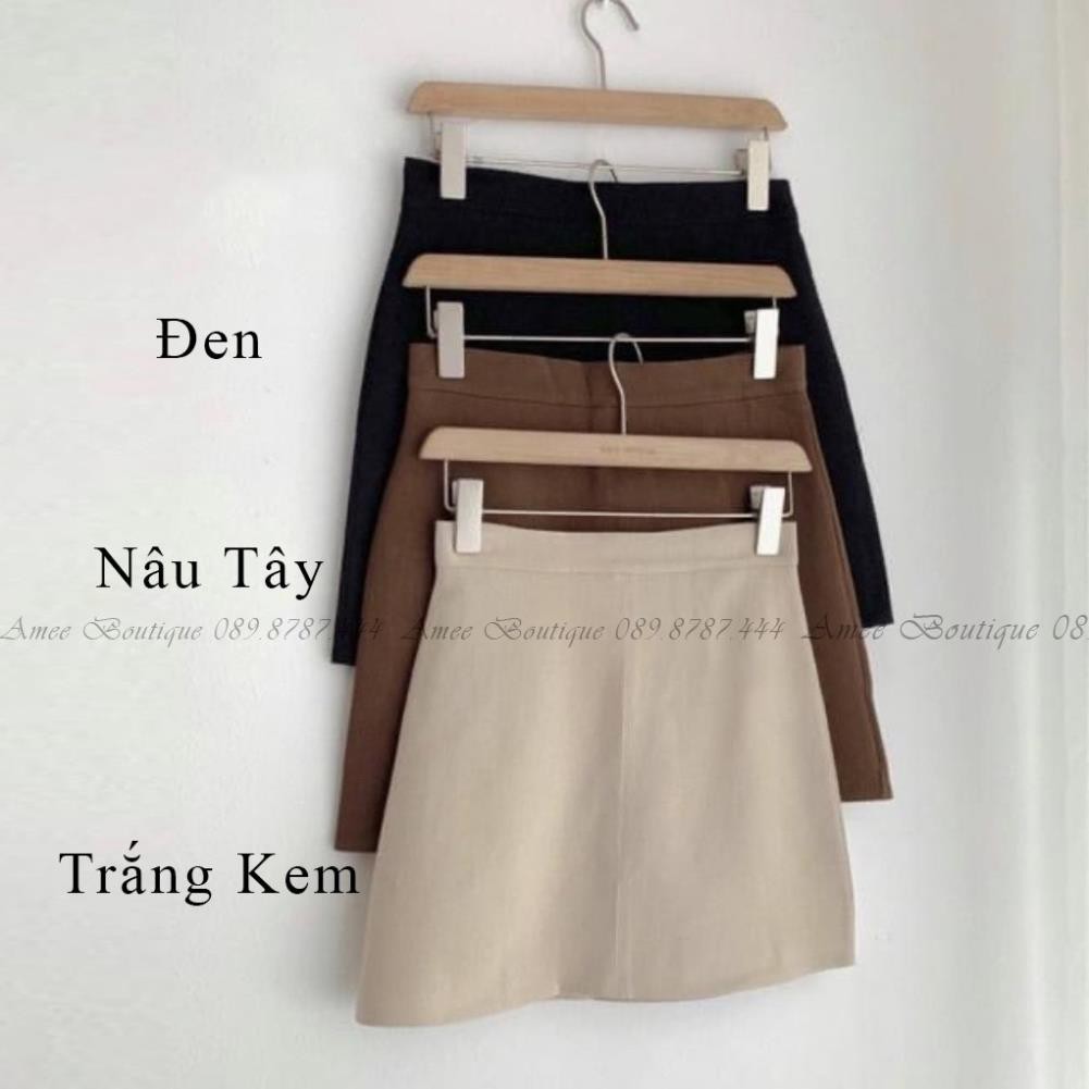 Chân Váy Chữ A, Lưng Cao Amee Có Quần Trong,Chân Váy Chất Liệu Vải Mềm Dày Dặn Phong Cách Hàn Quốc Siêu Xinh | BigBuy360 - bigbuy360.vn