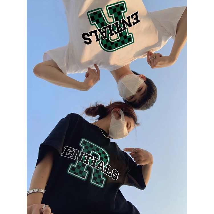 Áo thun tay lỡ R-Enti chất cotton CoolZ phông Unisex nam nữ Cotton oversize form rộng phong cách