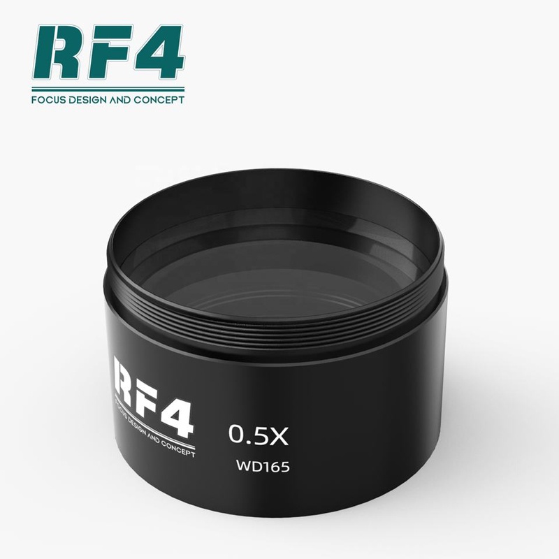Ống Kính Hiển Vi Phụ Trợ RF4 WD165 0.5X 0.7X 0.48X Cho Máy Ảnh