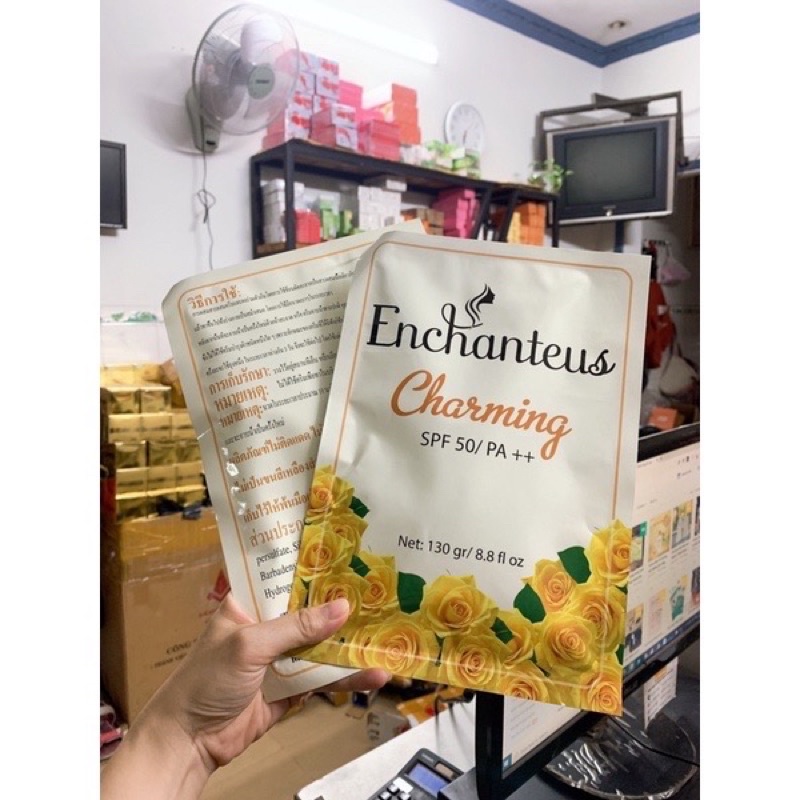 Gói Tắm trắng Echanter 130gr trắng nhanh sau 7 ngày