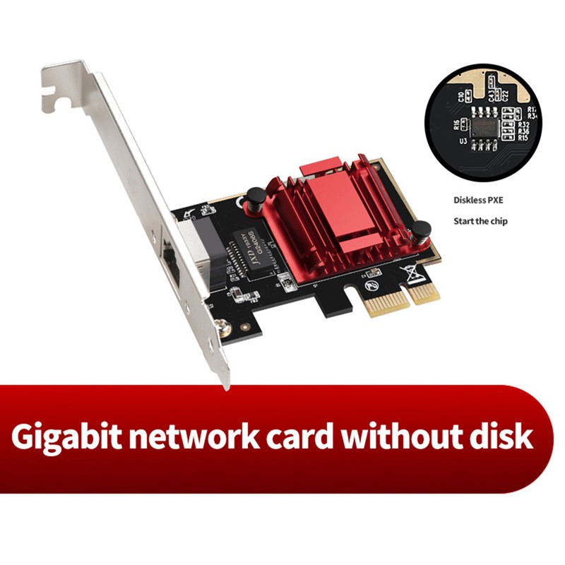 Card Mạng Pcie Express 1000mbps Gigabit Ethernet Rj45 Lan Card Pcie Dành Cho Máy Tính | BigBuy360 - bigbuy360.vn