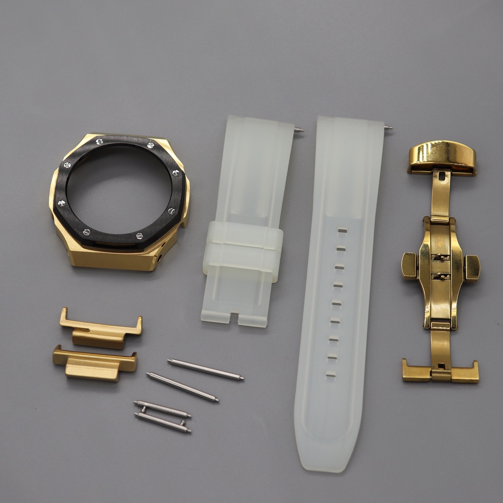 Dây Đeo Thay Thế Bằng Thép Không Gỉ Cao Cấp Cho Đồng Hồ Casio G Shock GA-2100/2110 GA2100 GA2110