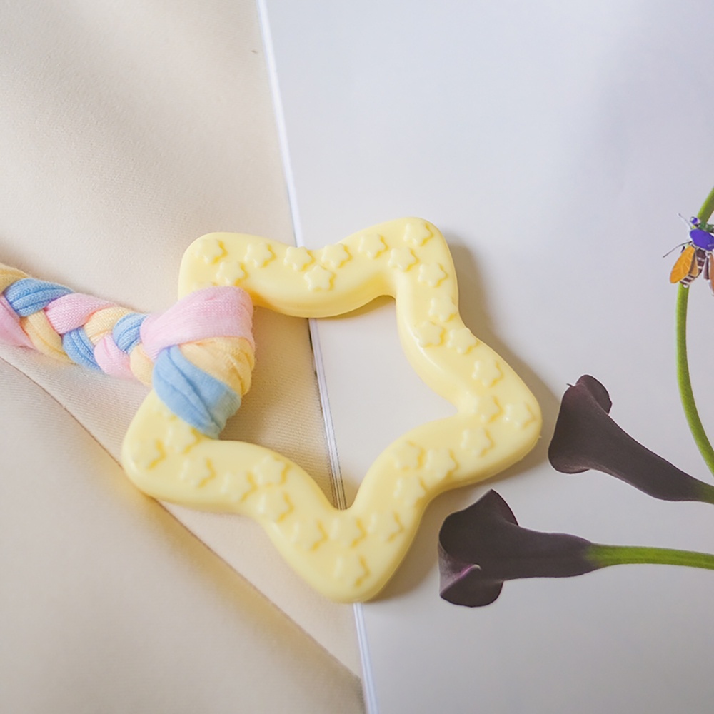 Đồ chơi cho chó Hình dạng xương Con chó nhai Đồ chơi cho chó lớn nhỏ Sản phẩm phụ kiện Pinkycolor Đồ chơi tương tác cho chó Cao su vô hại