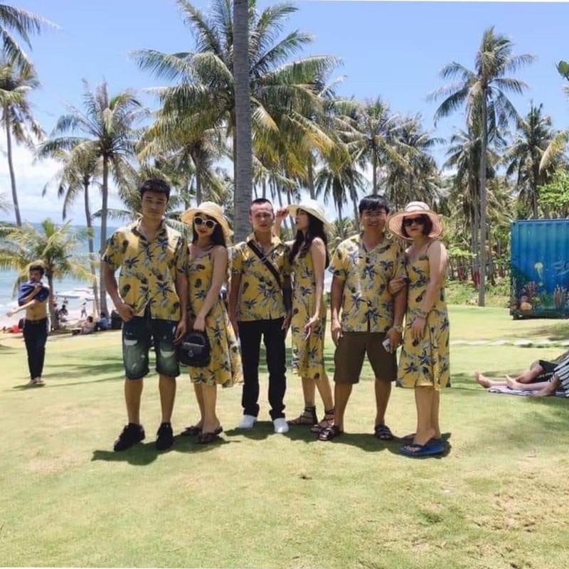 Set Áo, váy, gia đình chất đũi