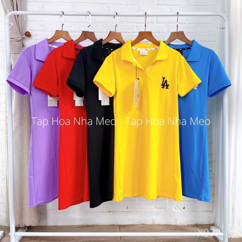ĐẦM SUÔNG CỔ POLO XUẤT