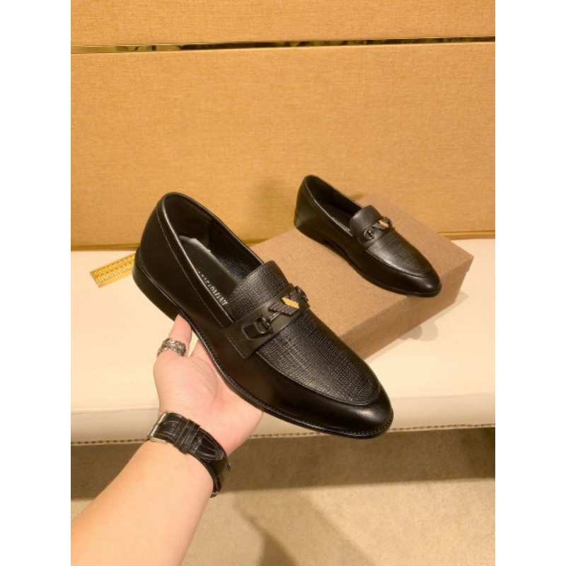 Giày lười da cao cấp ARMANI