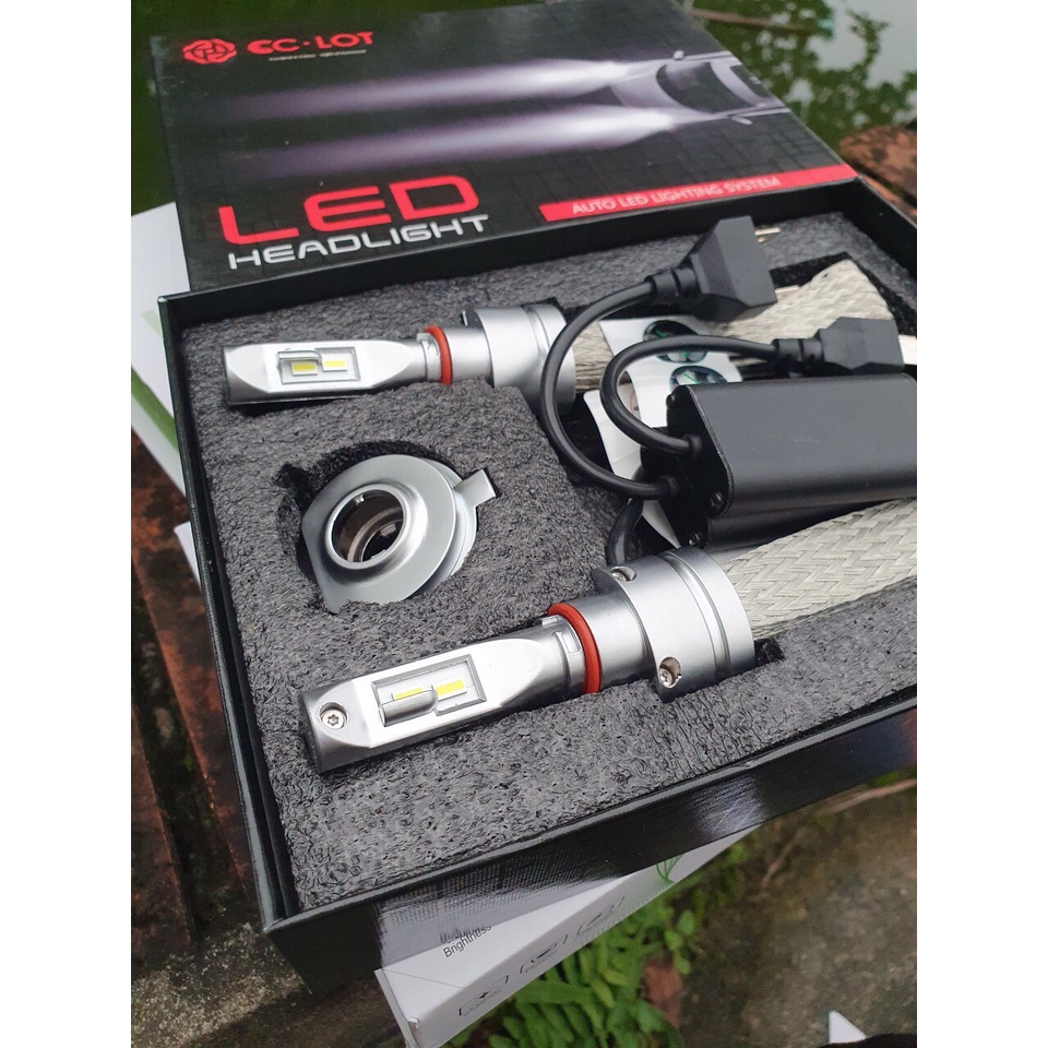 Đèn pha Led K3 cực sáng gắn oto xe máy chân H4, giá 1 bóng