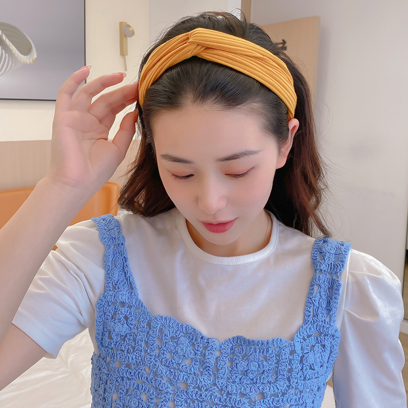 Cài tóc chất liệu lụa mỏng phong cách Hàn Quốc thời trang mùa hè cho nữ