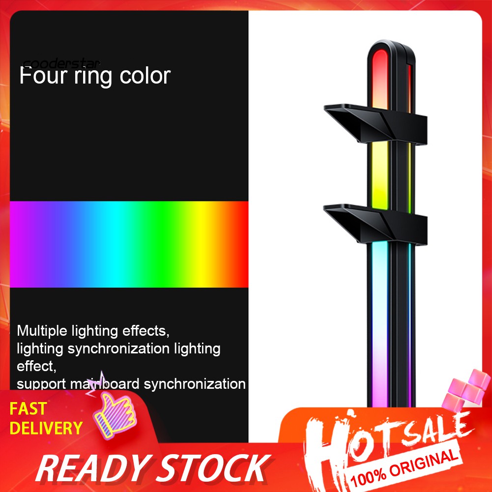 Giá đỡ thẻ đồ họa/tai nghe dạng đứng chuyên dụng WDP 5V 3 CHÂN ARGB