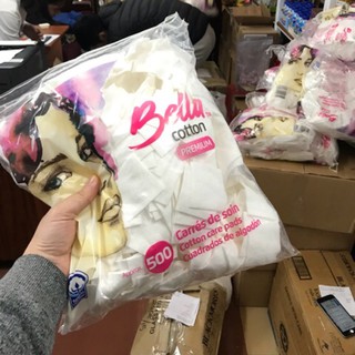 [FREESHIP-HOT]BÔNG TẨY TRANG HỮU CƠ PHÁP BelLa 500 MIẾNG