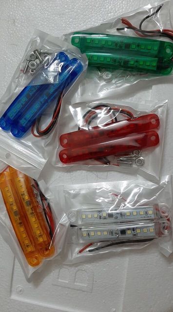 Sét 1 cặp 2 đèn led chớp nháy lắp cho ôtô xe máy  và nhiều mục đích khác