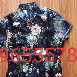 Sườn xám Dài Gấm CAO CẤP