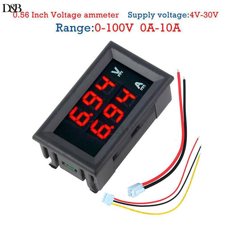 Vôn kế đo kèm màn hình LED kỹ thuật số