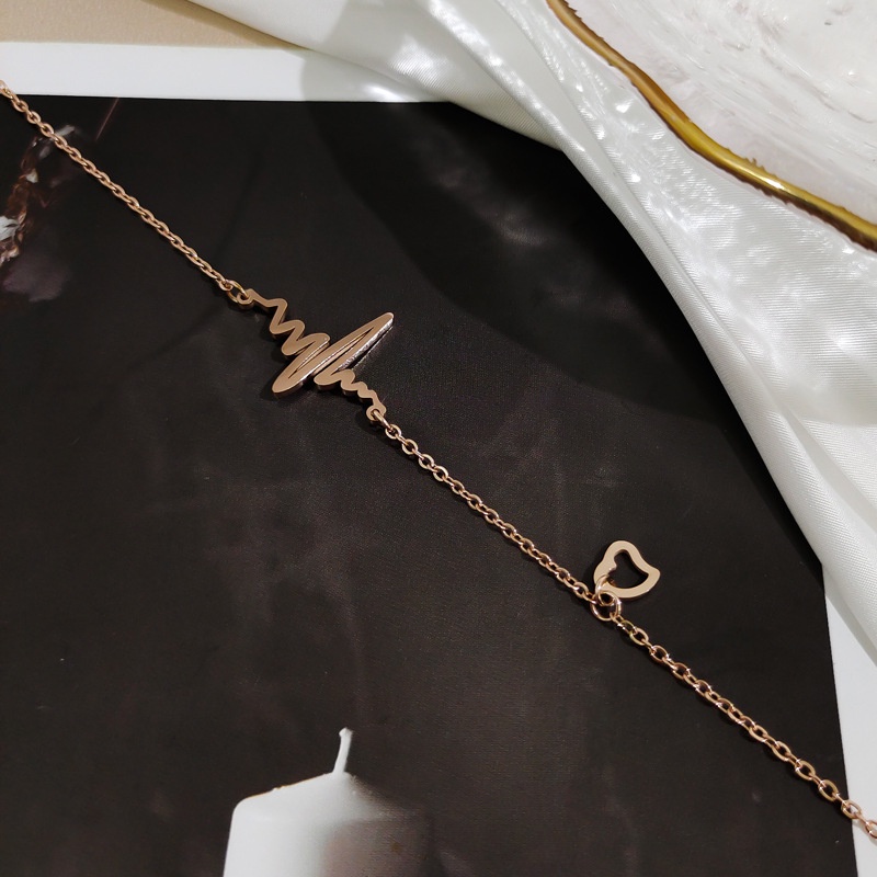 Lắc chân titan nhịp tim TT953  CAM KẾT KHÔNG BAY MÀU - BẢO HÀNH 12 THÁNG