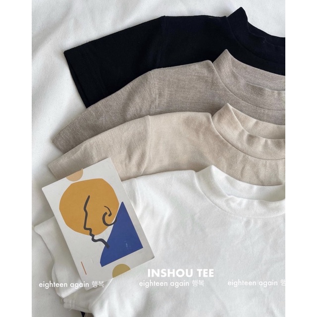 Áo thun tay ngắn chất nhung mịn (HÀNG SẴN/ẢNH THẬT) | BigBuy360 - bigbuy360.vn