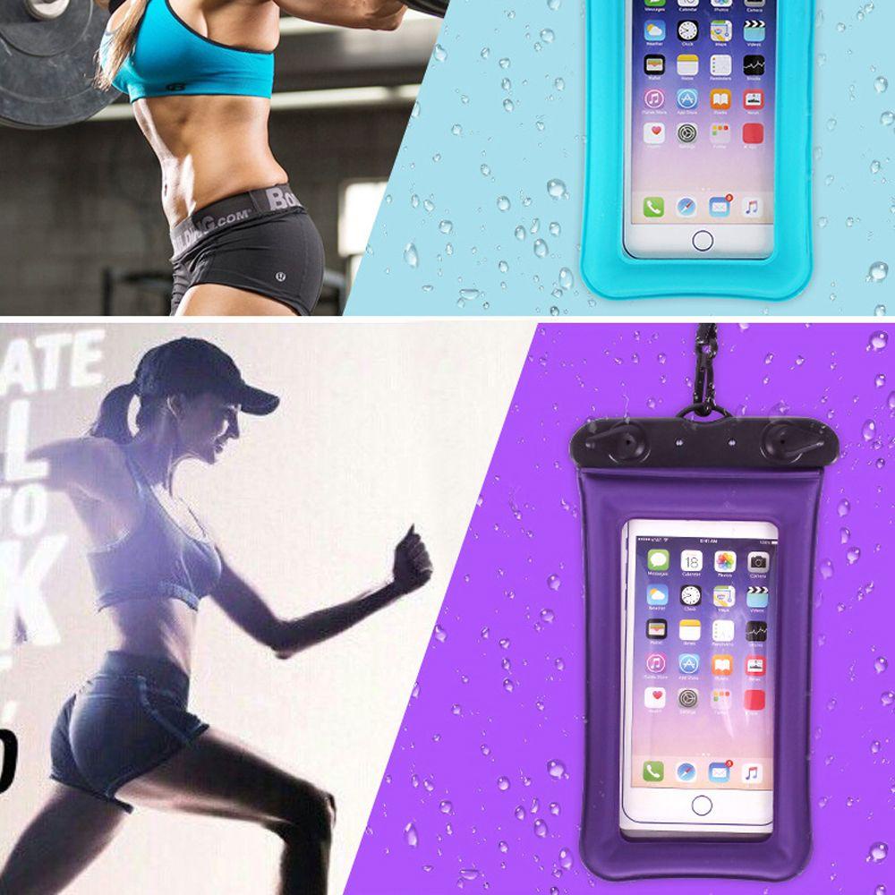 QQMALL Túi Đựng Điện Thoại Chống Thấm Nước Tiện Dụng Khi Chơi Thể Thao Dưới Nước