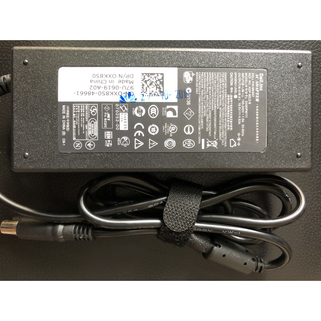 [Hàng Zin] Sạc Laptop Dell Chân Kim To 19,5V 4.62A