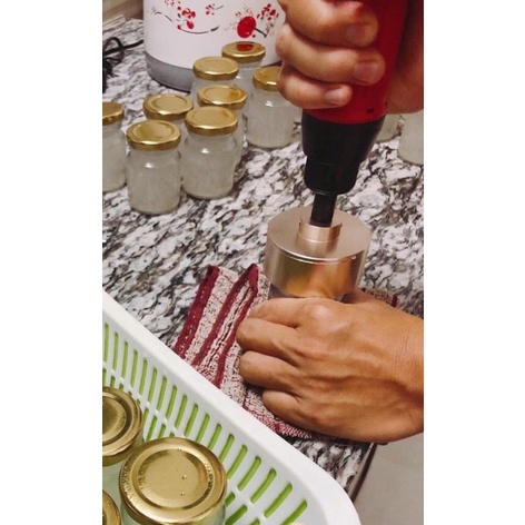 Máy Đóng Nắp Hủ Mini Cầm Tay Tiện Lợi, Dễ Sử Dụng