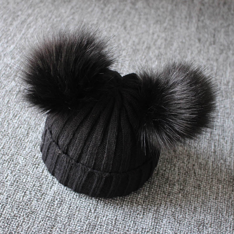 Mũ beanie Trùm Tai Giữ Ấm Cho Bé Từ 1-3 Tuổi