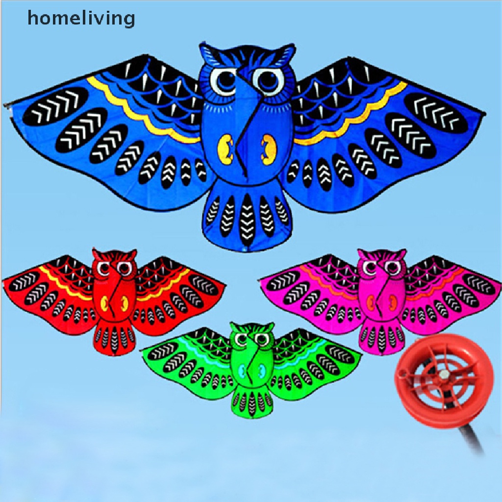 Diều Hình Chim Cú Hoạt Hình Nhiều Màu Sắc 110cm