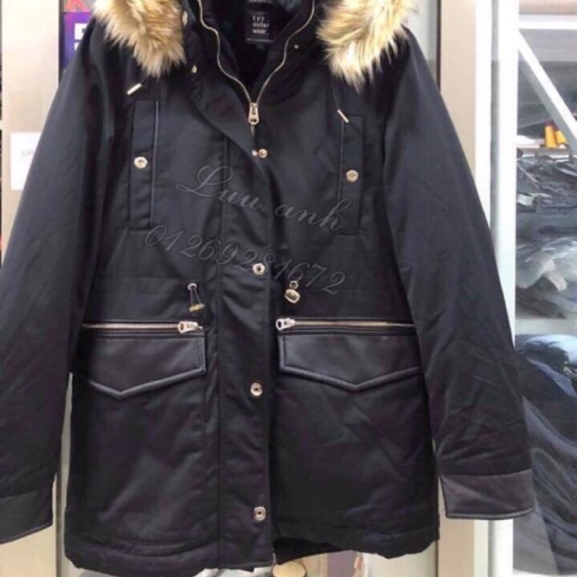 Parka Zara Auth tuồn hàng