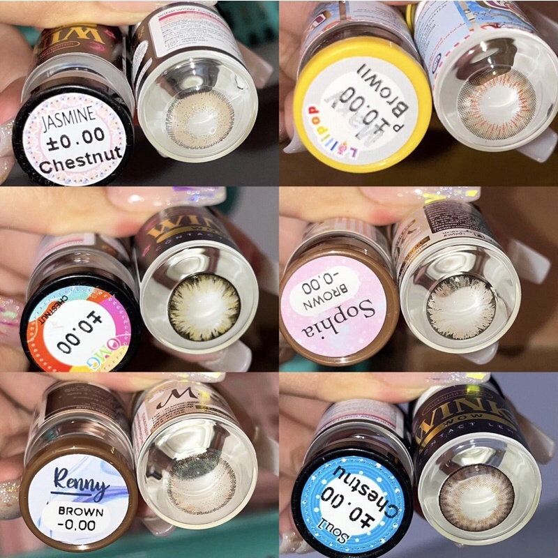 Kính Áp Tròng 0 Độ + Tặng Khay Đơn
