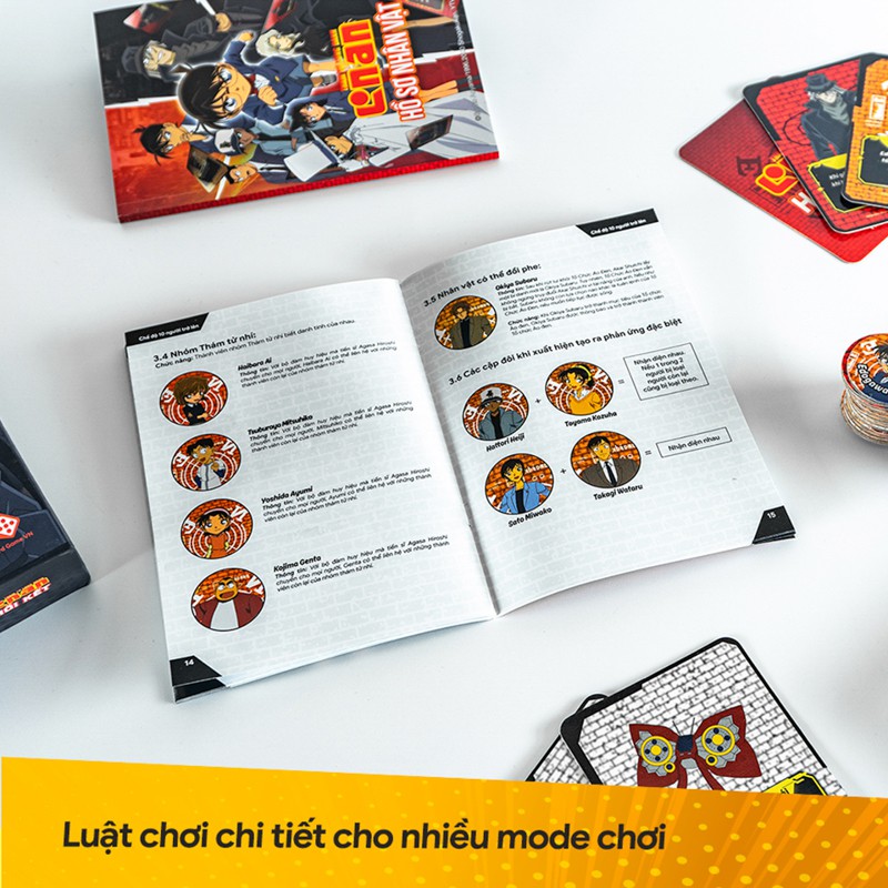 Đồ Chơi Board Game Thám Tử Lừng Danh - Conan: Hồi Kết BGVN003