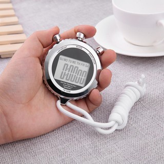 Oce!Đồng hồ bấm giờ mini bằng kim loại chống thấm nước kiểu dáng thể thao