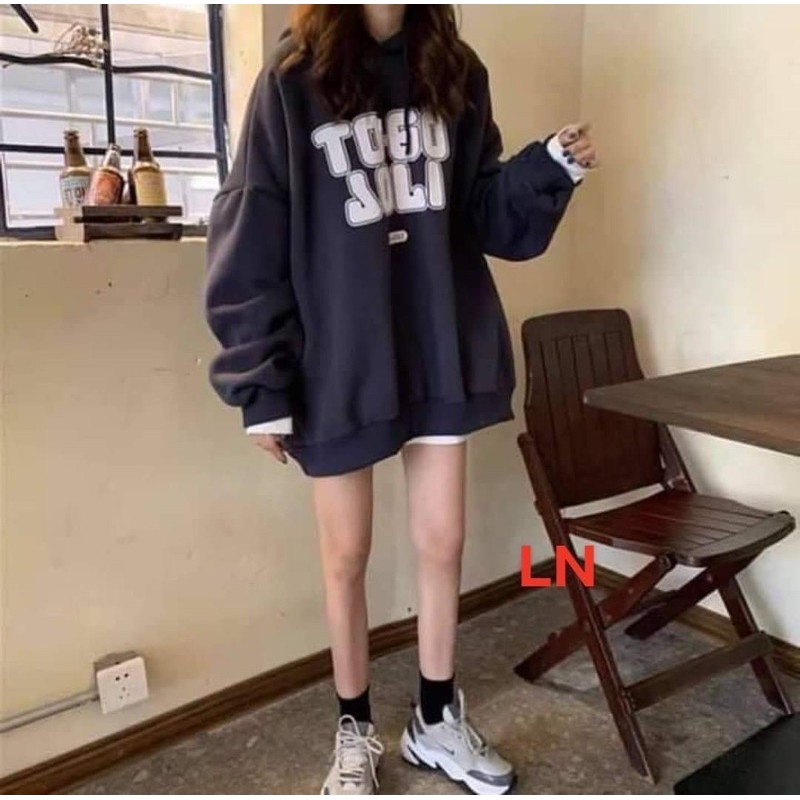 Áo hoodie TO GO ép nổi LN12