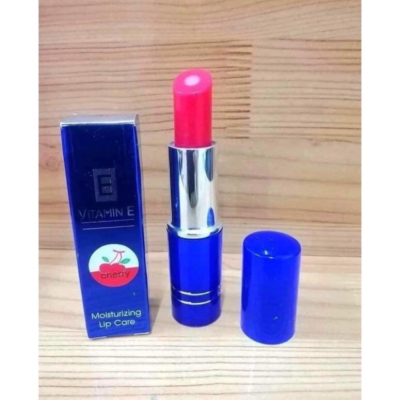 Son dưỡng môi Vitamin E cherry Thái Lan