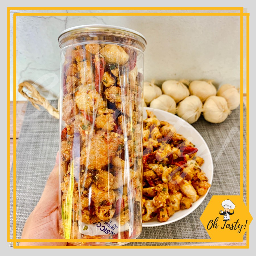 [Mã 77FMCGSALE1 giảm 10% đơn 250K] 250G Hũ Da Heo Tóp Mỡ| Giòn tan thích mê | HOÀN ĐỔI 100% nếu không như mô tả | BigBuy360 - bigbuy360.vn