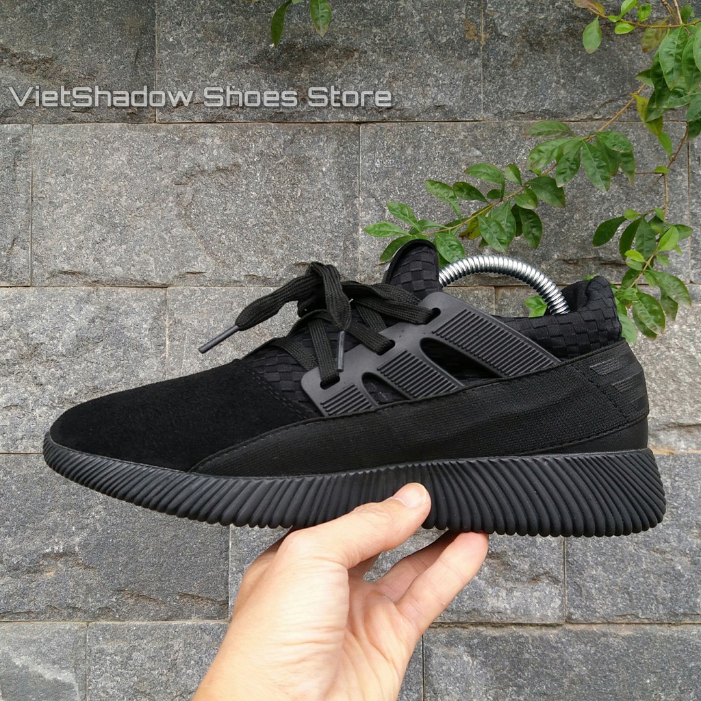 [Mã MASK2630K giảm 15% tối đa 30K đơn từ 99K] Giày thể thao nam | Sneakers nam Weibu fullblack - Mã SP 6316-đen