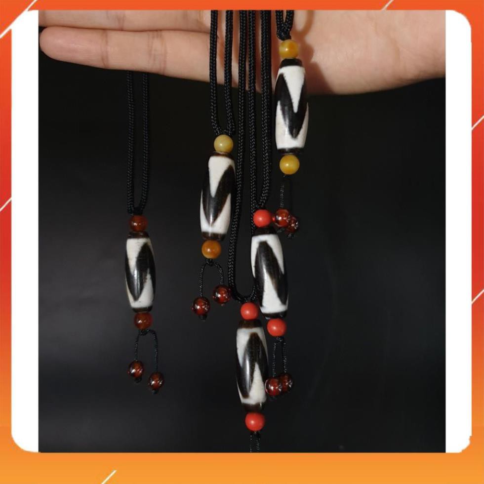 ĐÁ DZI NANH CỌP NHỎ 28X11MM