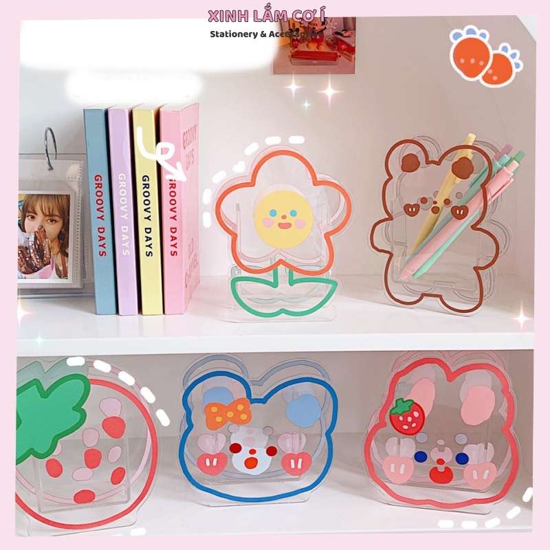 Kệ đựng bút để bàn nhiều hình dễ thương
