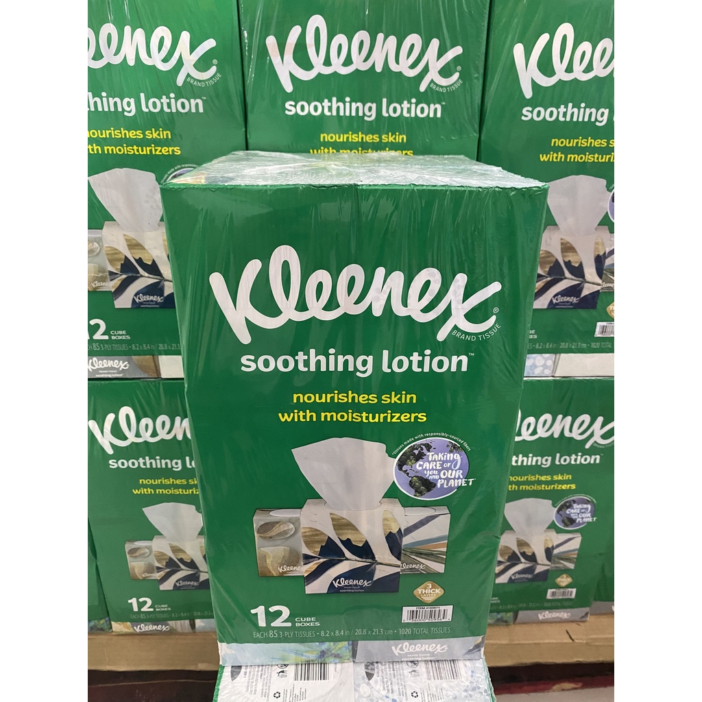 Khăn giấy Kleenex 65 miếng 12 hộp