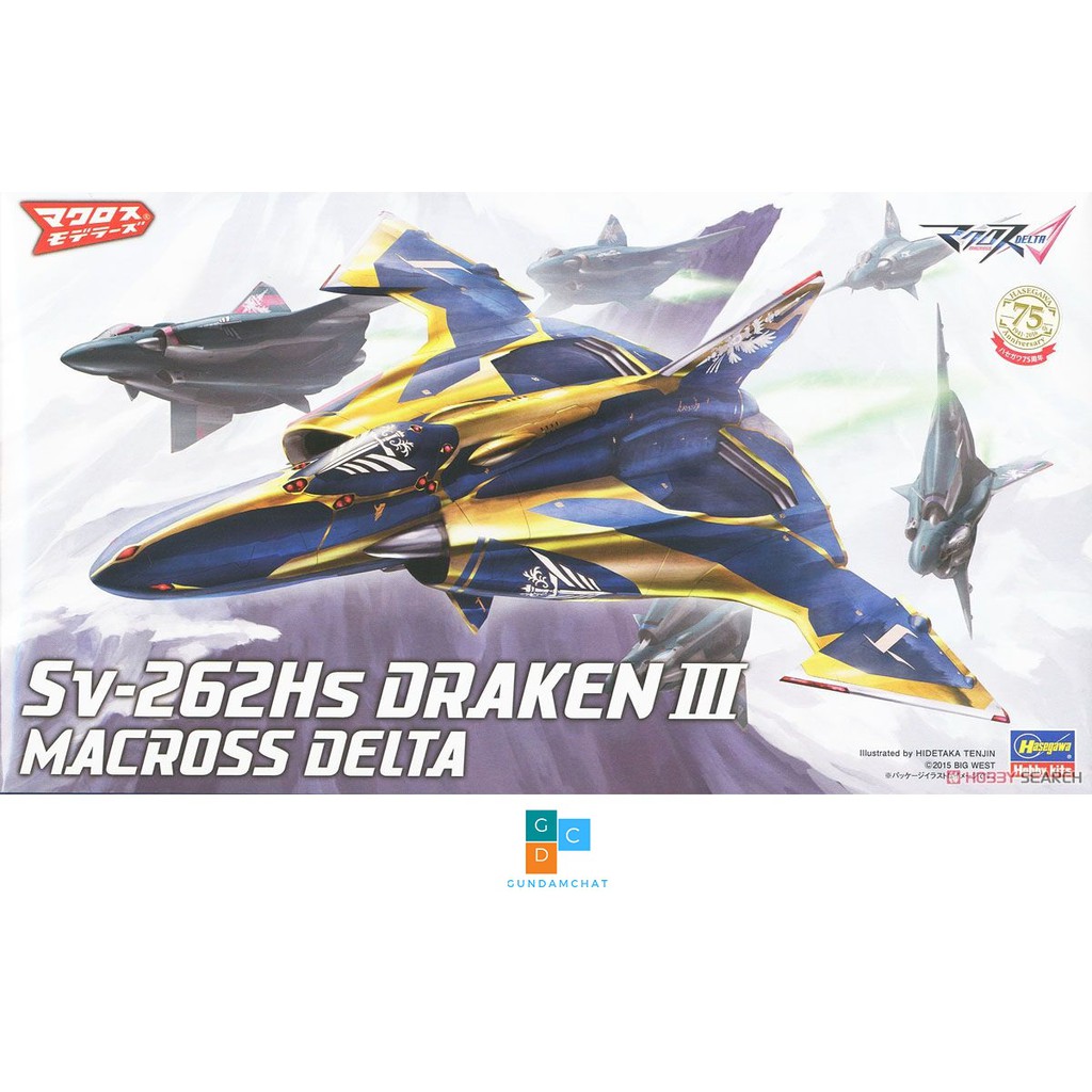 Mô hình lắp ráp Sv-262Hs Draken III Macross Delta Bandai