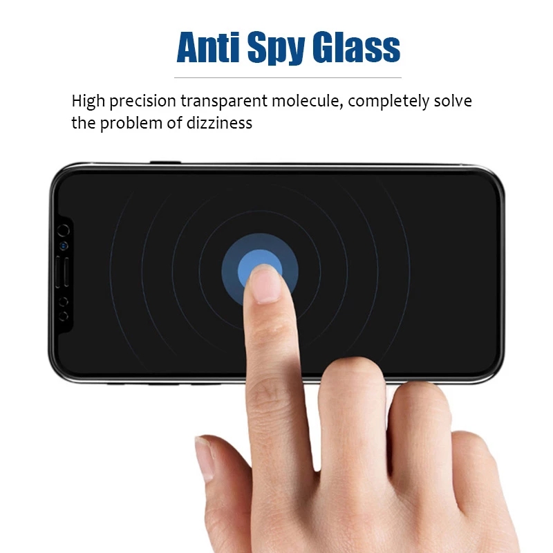 Cường lực chống nhìn trộm thích hợp cho iPhone 13 12 11 Pro X Xs Max Xr Mini 7 8 6 6s Plus SE 2020 SE2