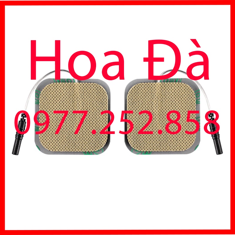 Cặp miếng dán máy điện xung máy điện châm hoa đà