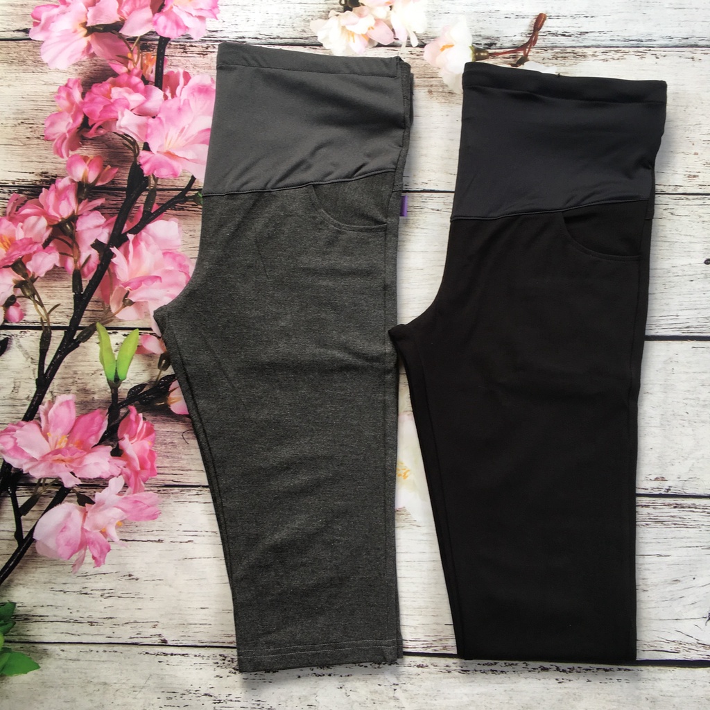 Quần bầu legging ngố nâng VÒNG 3