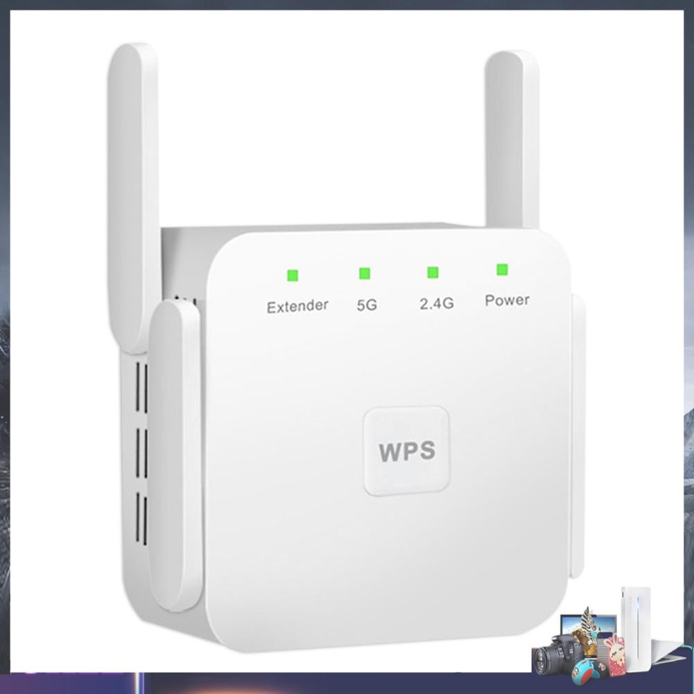 Bộ Khuếch Đại Tín Hiệu Wifi 4-antenna 2.4ghz 5.8ghz 1200mbps | BigBuy360 - bigbuy360.vn