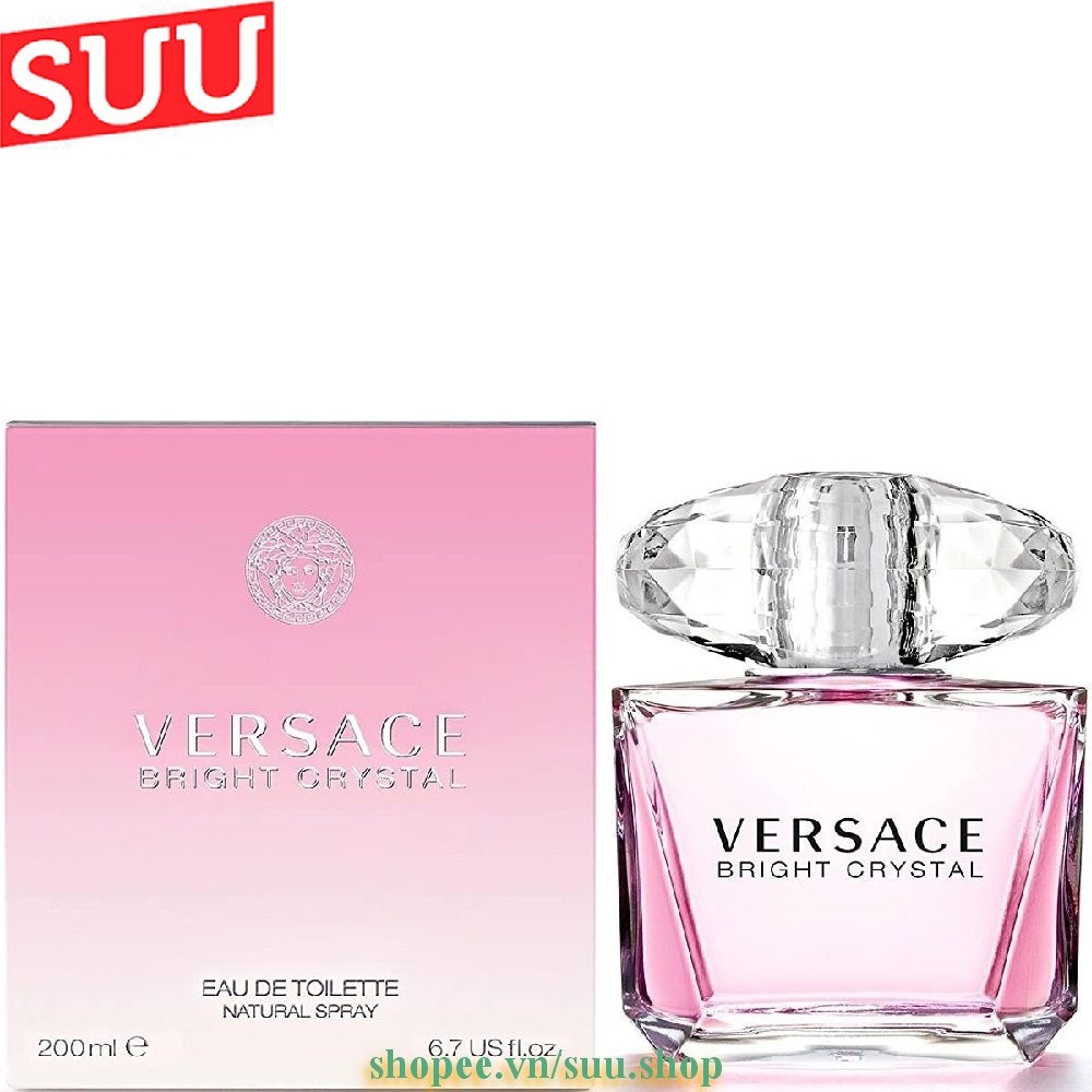 Nước Hoa Nữ 200Ml Versace Bright Crystal EDT chính hãng