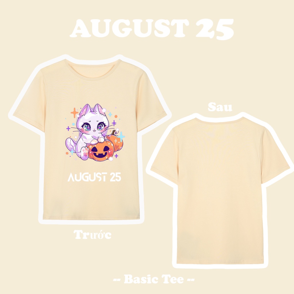 20kg-60kg | Áo thun form rộng tay lỡ cho bé gái Halloween