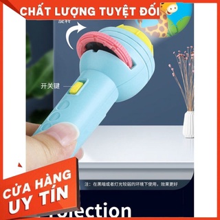 Đèn pin chiếu hình cho bé - 6 chủ đề - 48 hình khác nhau- siêu bền - siêu nét